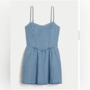 Hollister Denim Skort Dress